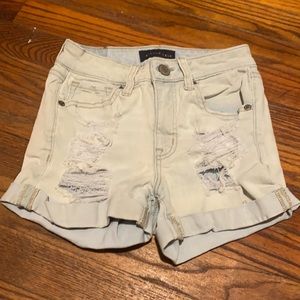 Aeropostale 00 Shorts “Ripped” Denim